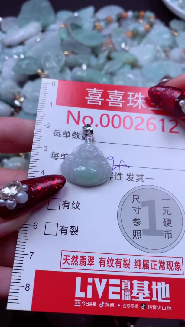 颈饰未镶嵌翡翠2612