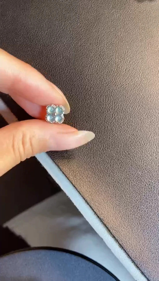 吊坠(不含链)银S925镶嵌翡翠1