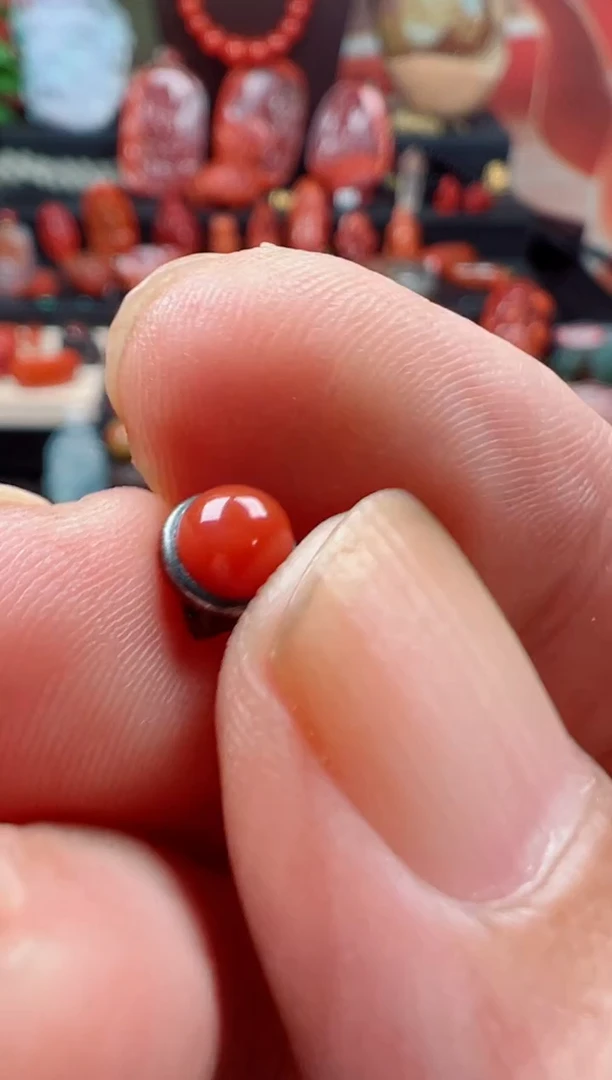 银S925镶嵌线束南红玛瑙艾****宝线束