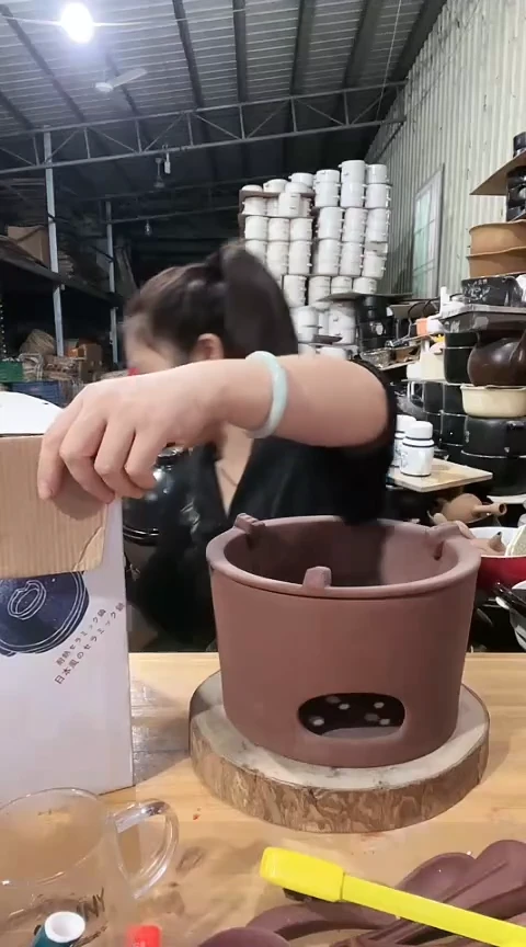 瑕疵大号原陶碳炉