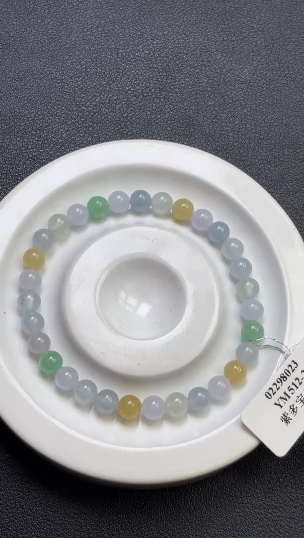 未镶嵌手串翡翠6mm+翡翠手串单圈