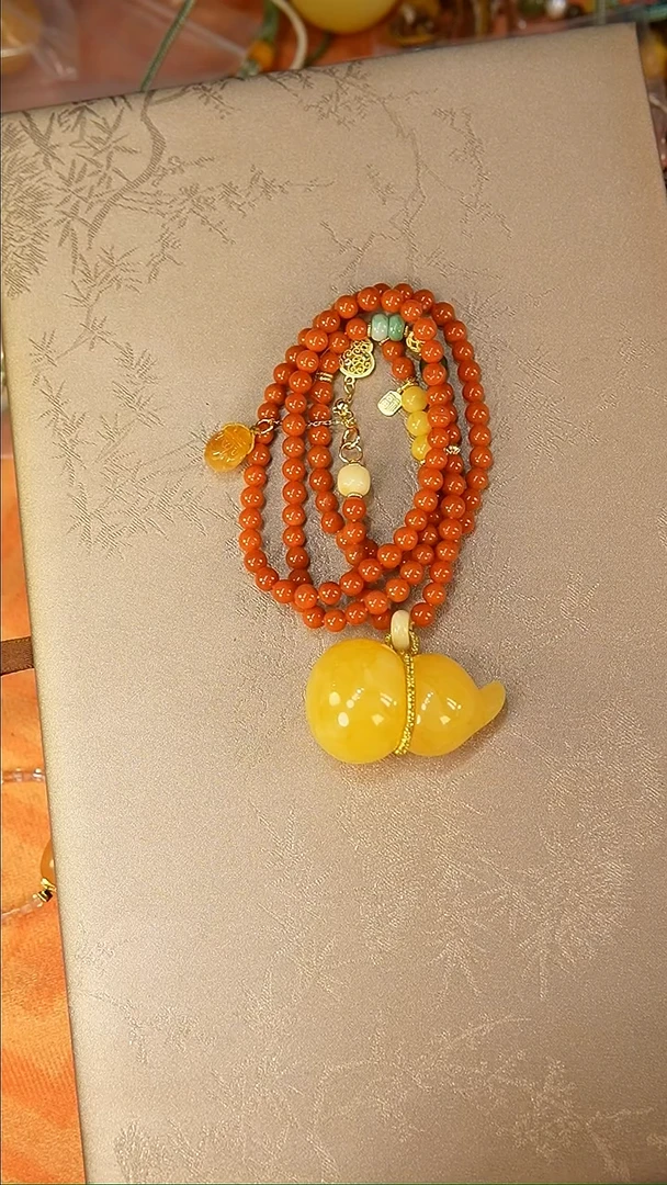 【闪购商品】琥珀颈饰未镶嵌颈饰