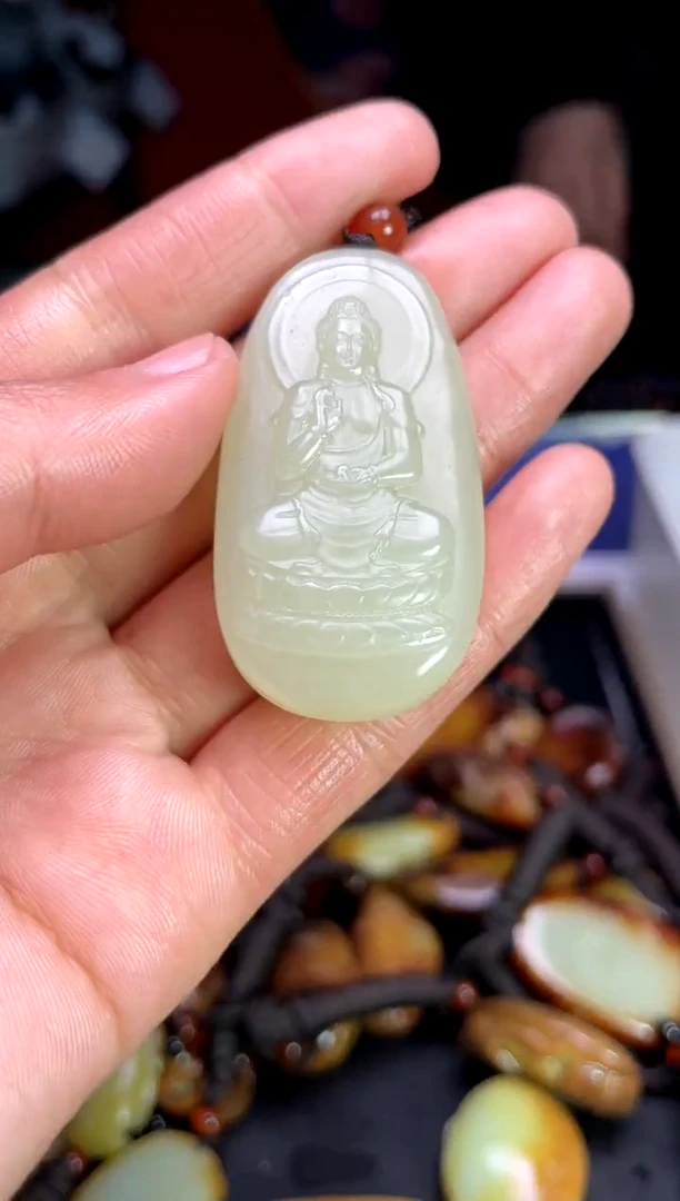 【闪购商品】和田玉颈饰未镶嵌1