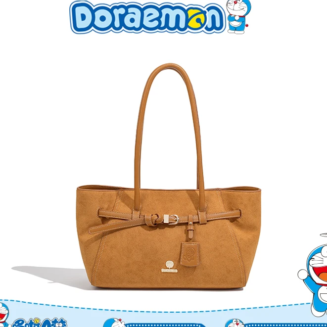 DORAEMON/哆啦A梦单肩包磁扣布包托特包耐磨韩式邮差包单根斜跨