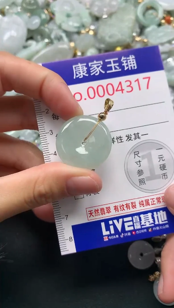 颈饰未镶嵌翡翠4317