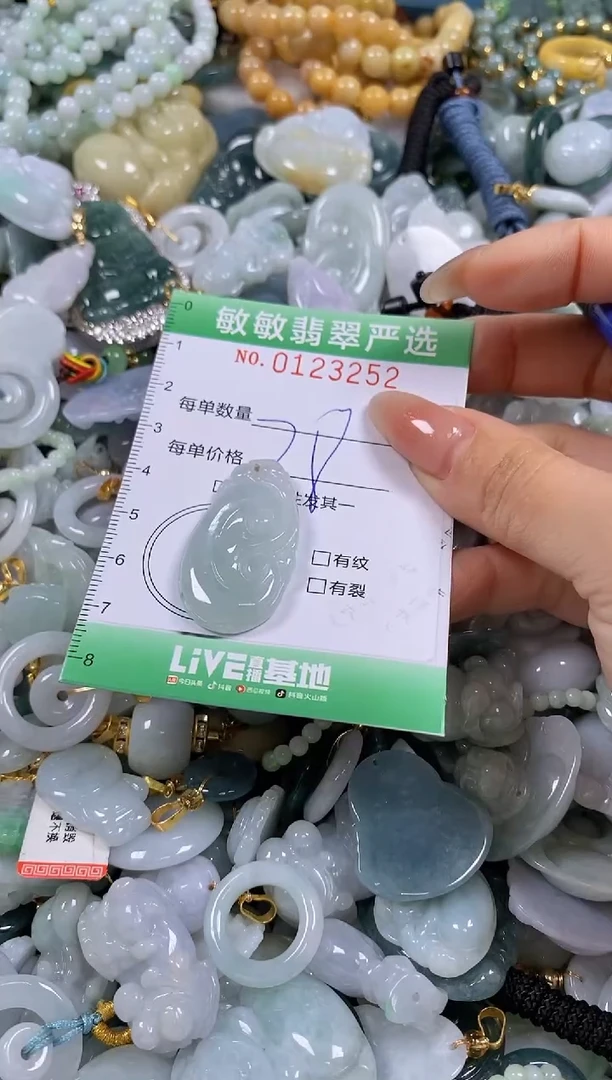 【闪购商品】翡翠颈饰未镶嵌闪购0123252