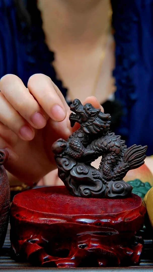 宜兴紫砂手工飞龙