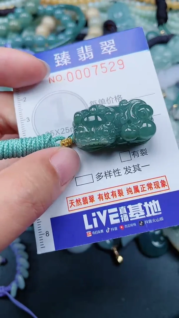 颈饰未镶嵌翡翠.0007529