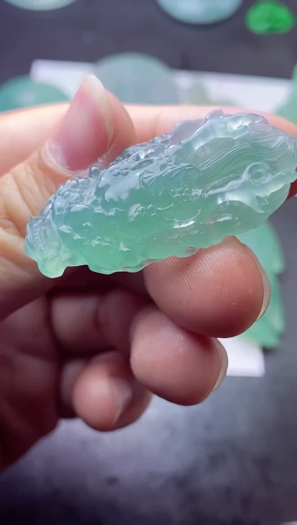 未镶嵌定制翡翠爱*石爱顽石