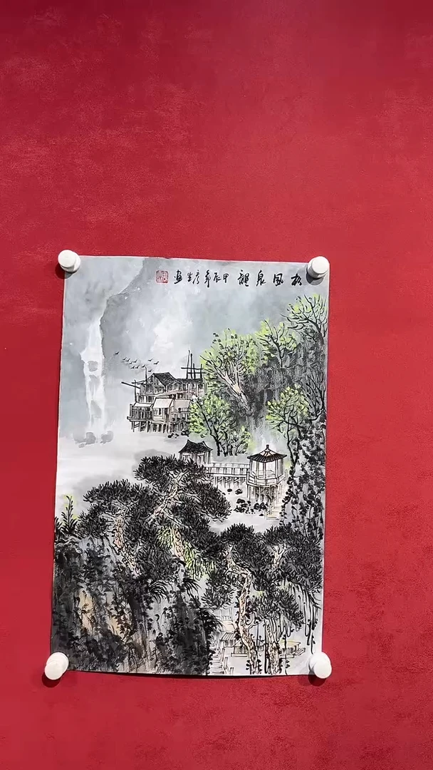 国画绘画国画老师代表作品