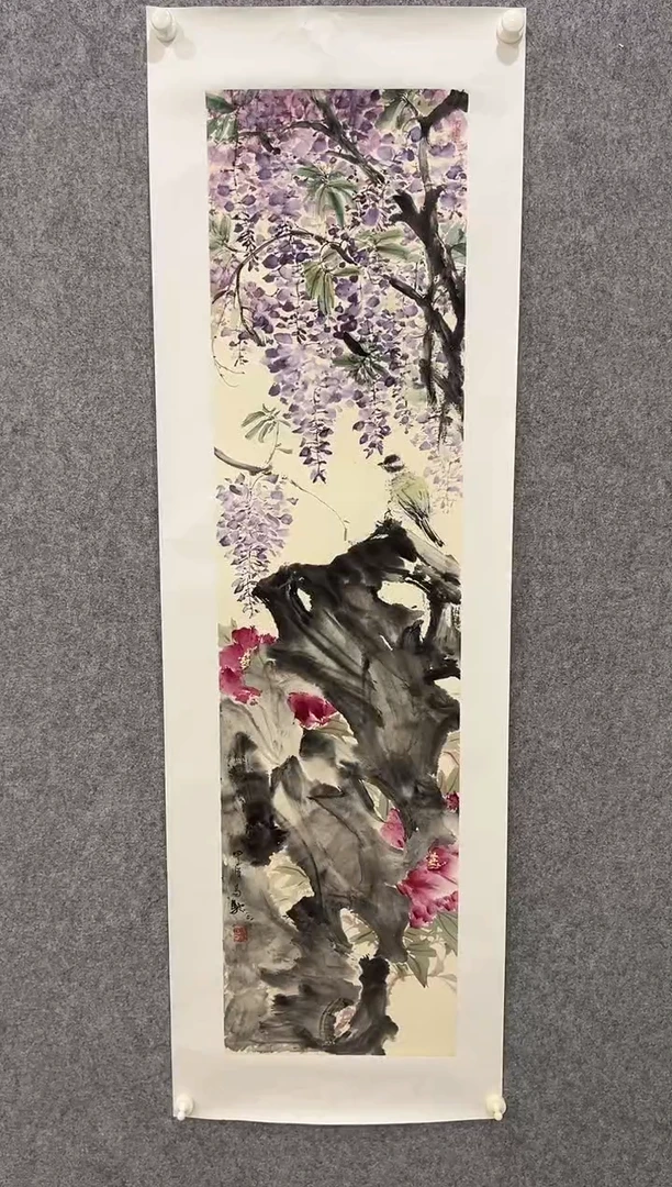 国画马驰-4平尺-国画作品