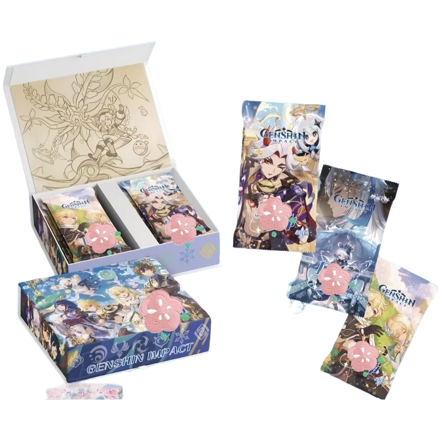 【叠叠】映画文创 GENSHIN 盲盒卡牌（默认代拆，拆后不退）