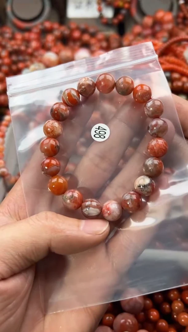 未镶嵌手串南红玛瑙10+