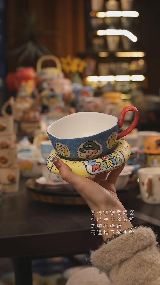 景德镇釉下彩绘设计师款式陶瓷