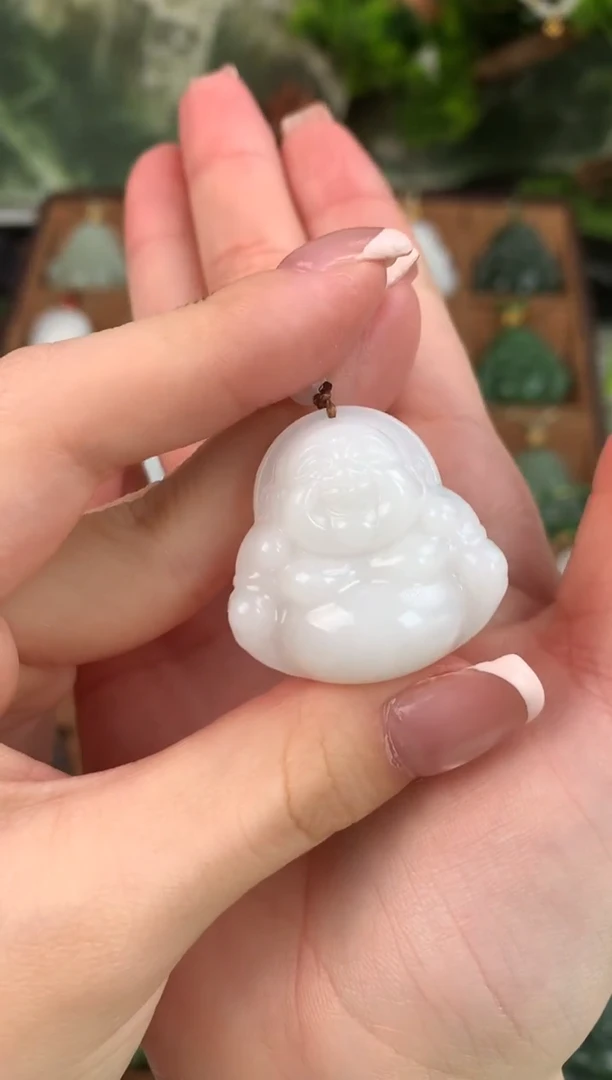 颈饰未镶嵌和田玉吊坠30mm