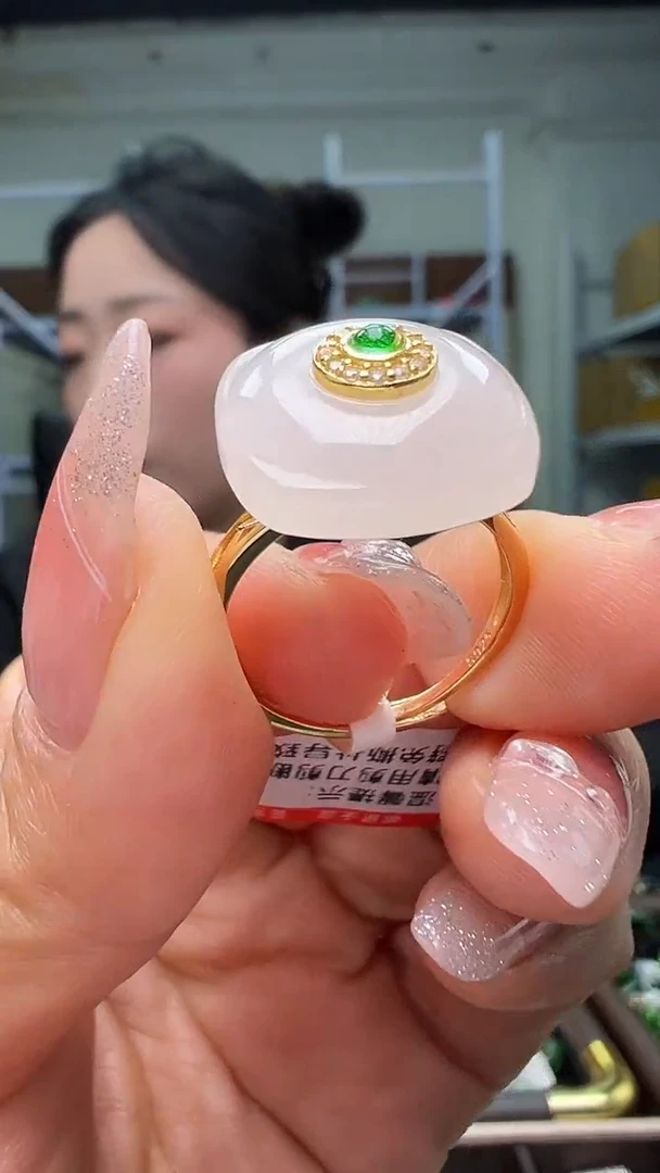 颈饰银S925镶嵌和田玉（多样性发货.发其一)12.08.30