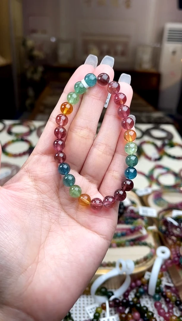 【闪购商品】碧玺/未镶嵌7mm+碧玺单圈多样性发货