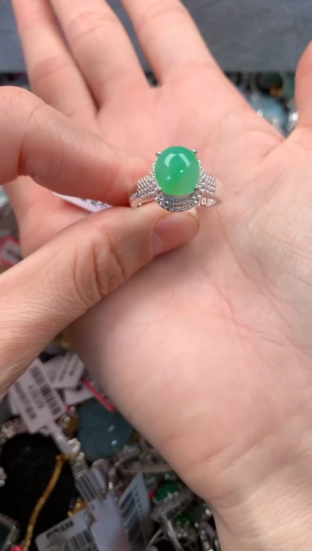 未镶嵌戒指翡翠5                  10