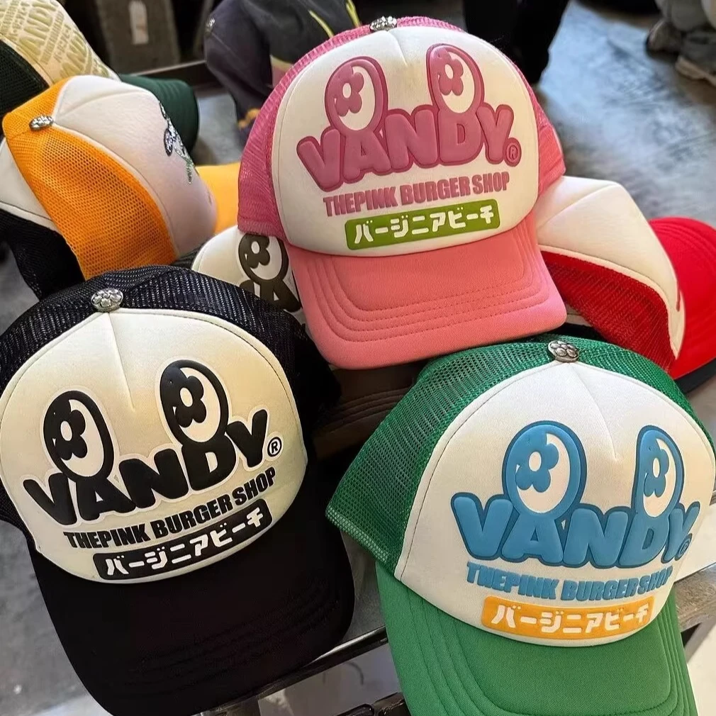 【朴宰范同款】官方正品VANDYTHEPINK 24ss Jumbo Shop Logo卡车帽