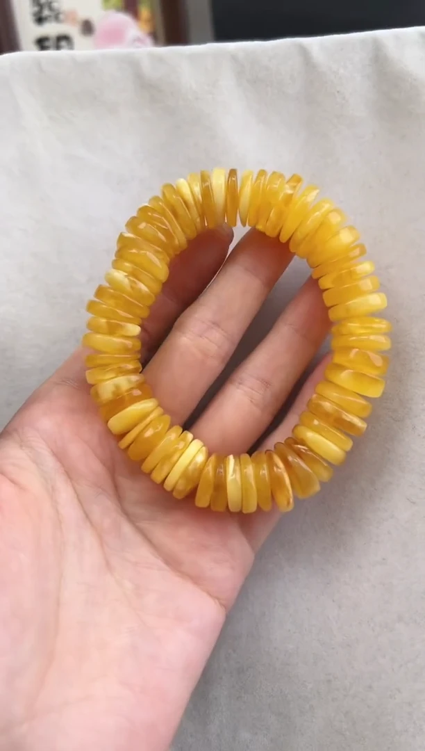 【闪购商品】琥珀裸石未镶嵌10123097-手串