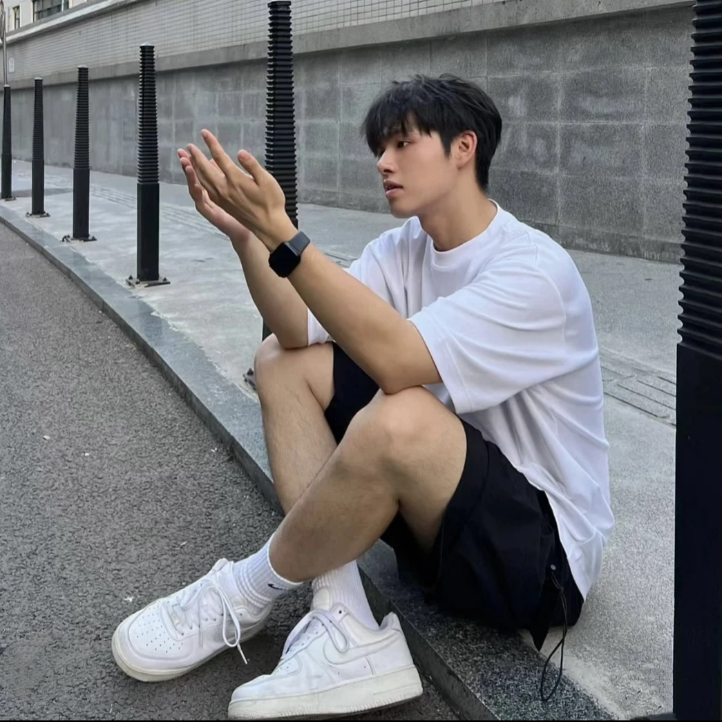 【爱心刺绣小标】短袖男女同款