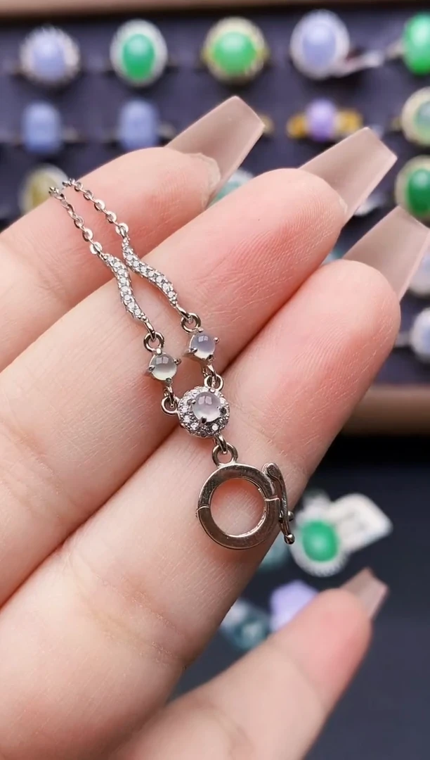 银S925镶嵌戒指翡翠1137