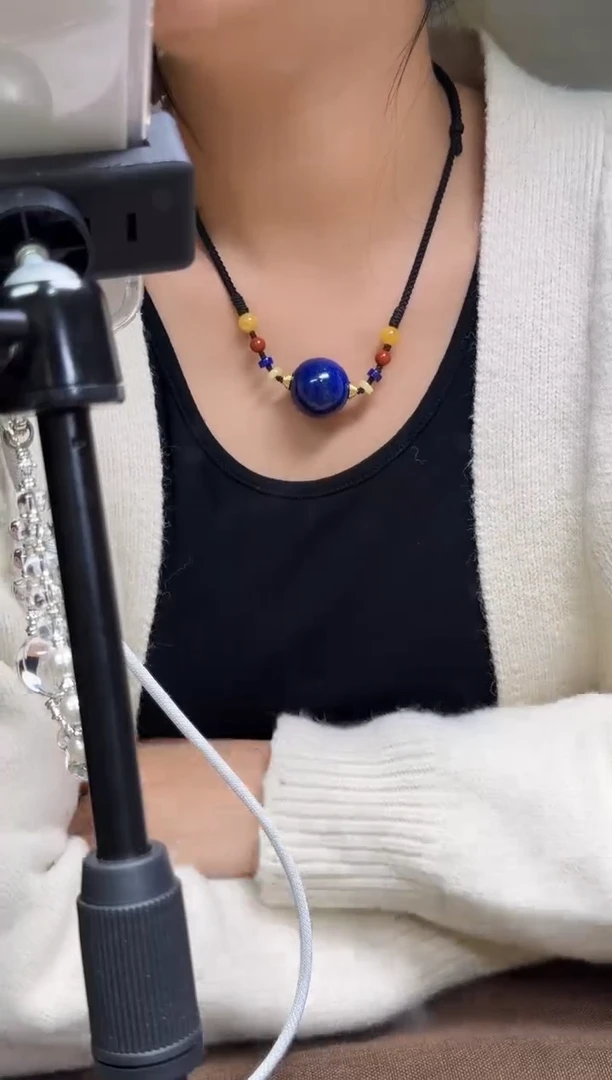 水晶摆件未镶嵌项链