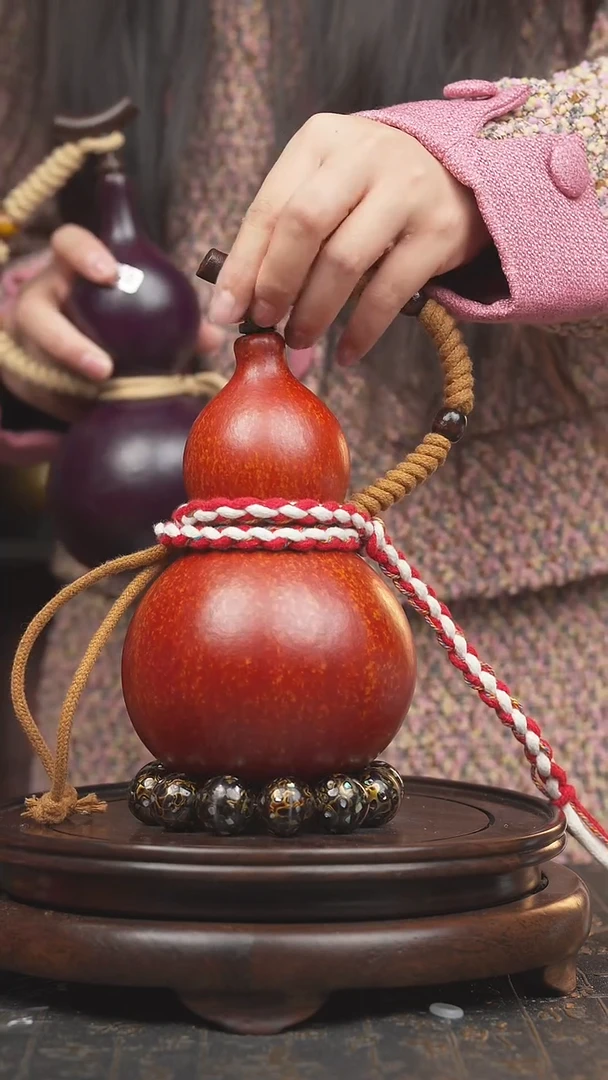 【闪购商品】769号大漆酒葫芦一物一图