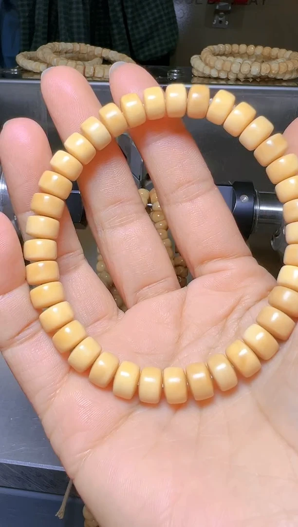 【闪购商品】菩提根/象牙果手串龙脊卡8.7药片单圈 50号