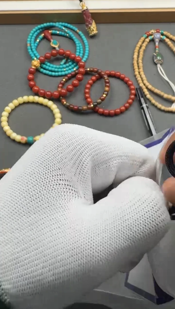 【闪购商品】南红玛瑙配饰配饰18K金镶嵌配饰配饰