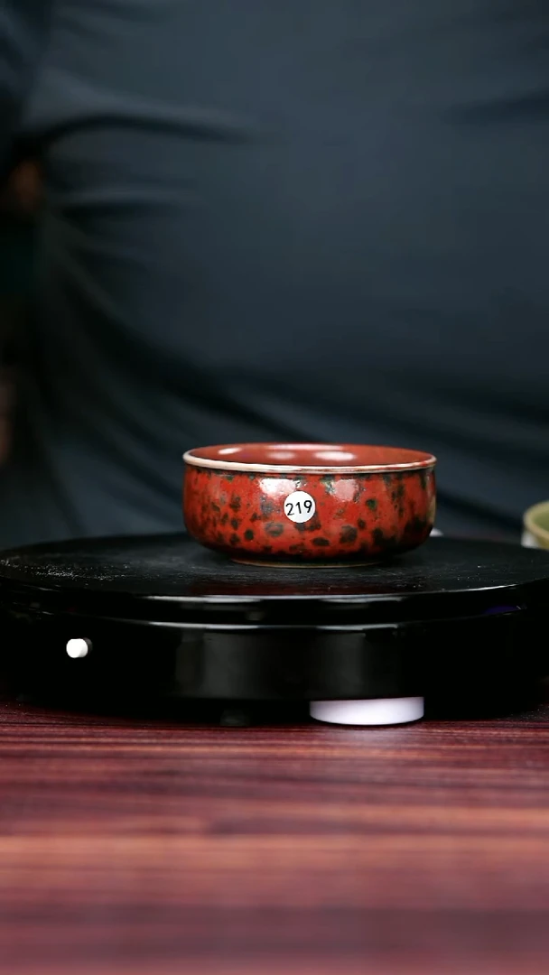 壶石*海219#盼龙窑一级品原矿钧瓷普洱杯