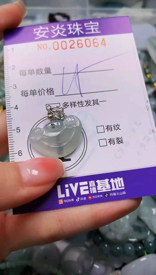 颈饰未镶嵌翡翠闪购0026064