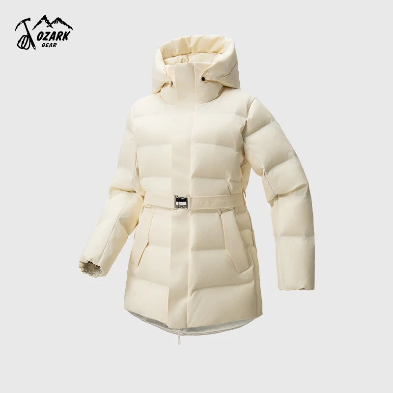 Ozark/奥索卡25冬新款徒步滑雪登山中厚收腰羽绒服OAGWT540021
