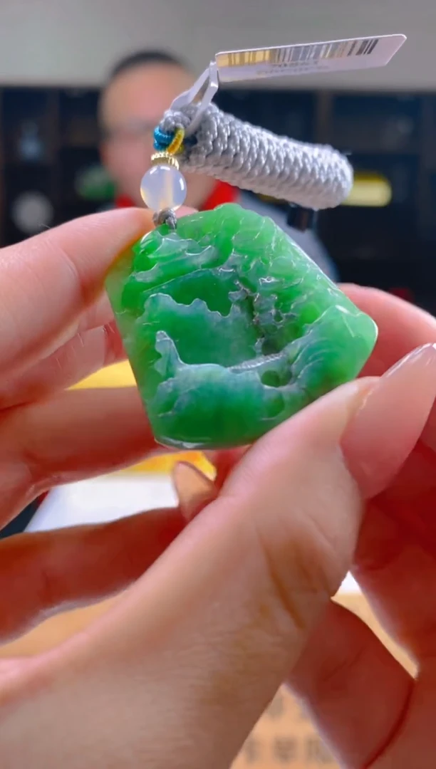 【闪购商品】翡翠颈饰未镶嵌SW翡翠吊坠WJZ00011