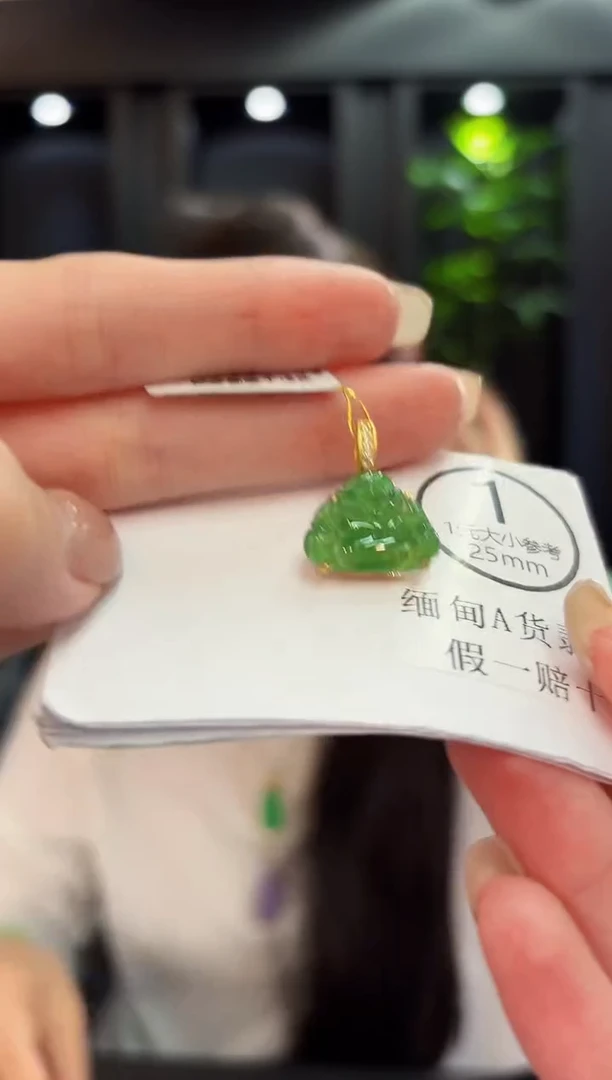 颈饰未镶嵌翡翠缅料A货/多样性发货/一件