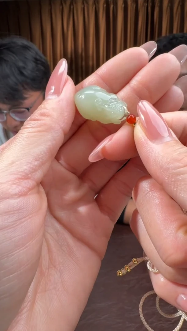 颈饰未镶嵌和田玉6小朱12.1多样性拍一发一