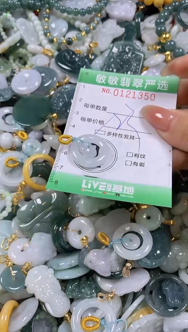 【闪购商品】翡翠颈饰未镶嵌闪购0121350多样性发其一