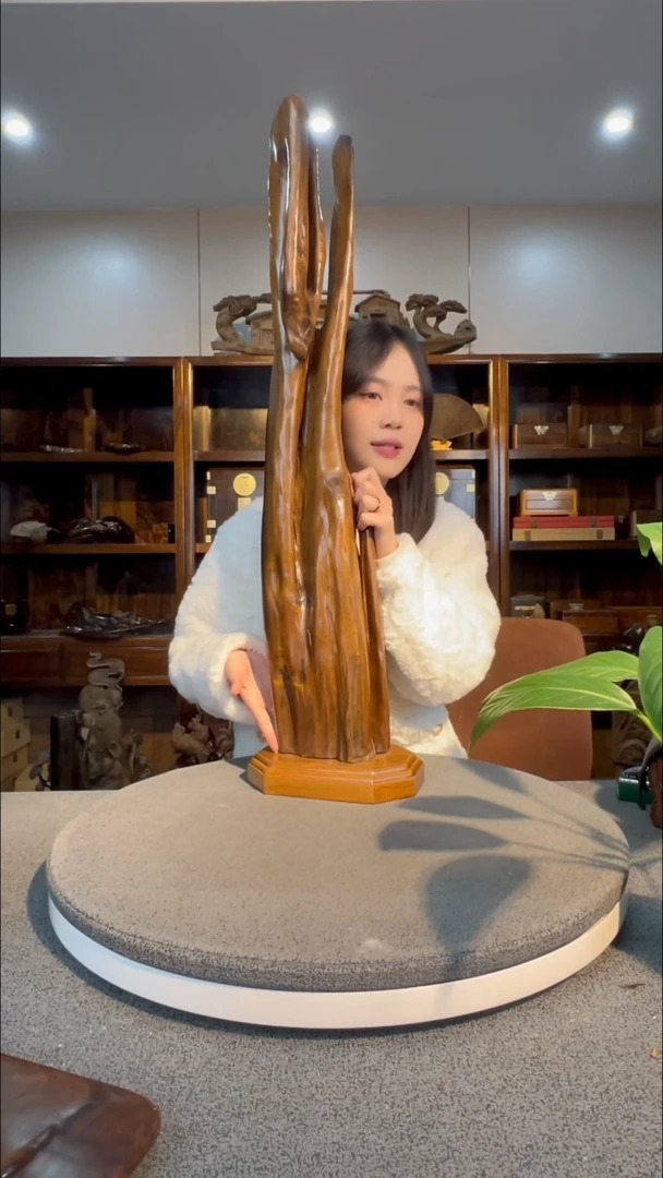 【闪购商品】金丝楠木雕随型摆件6