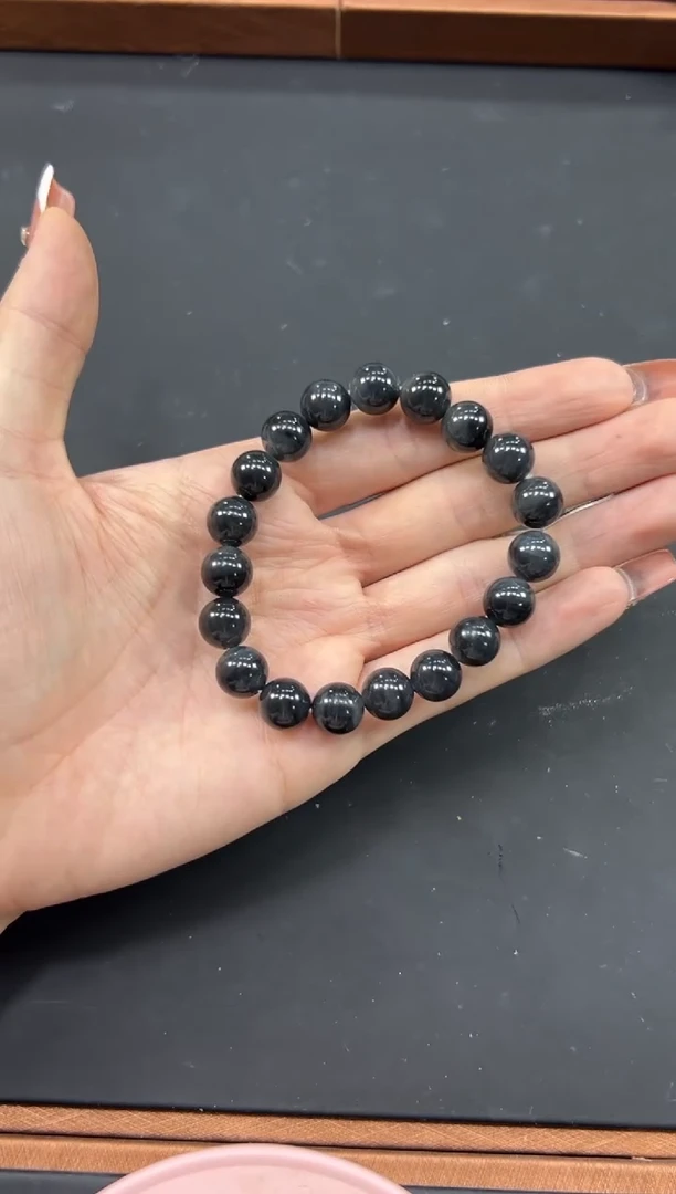 【闪购商品】和田玉手串未镶嵌若羌微色差卡10手串