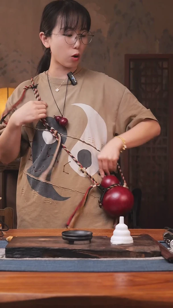 1838号精品大漆葫芦防腐防渗装水茶酒