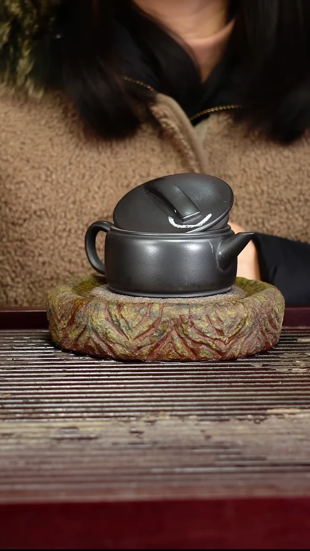 宜兴原矿紫砂壶茶壶130C