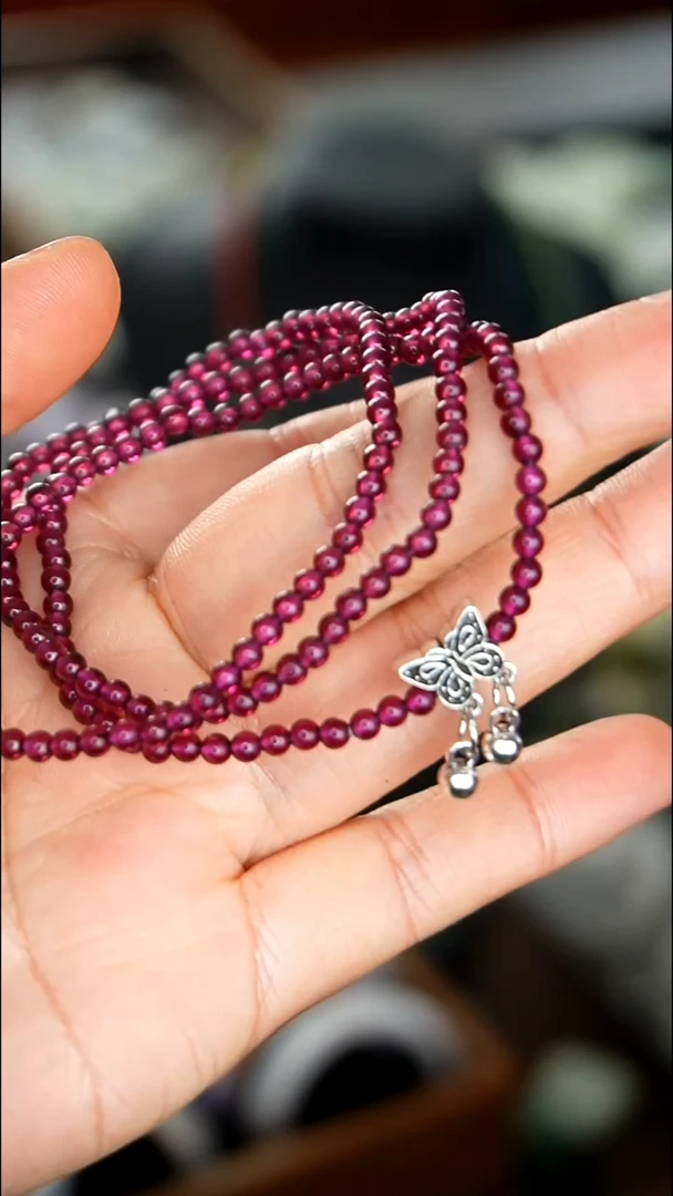 未镶嵌手串石榴石001