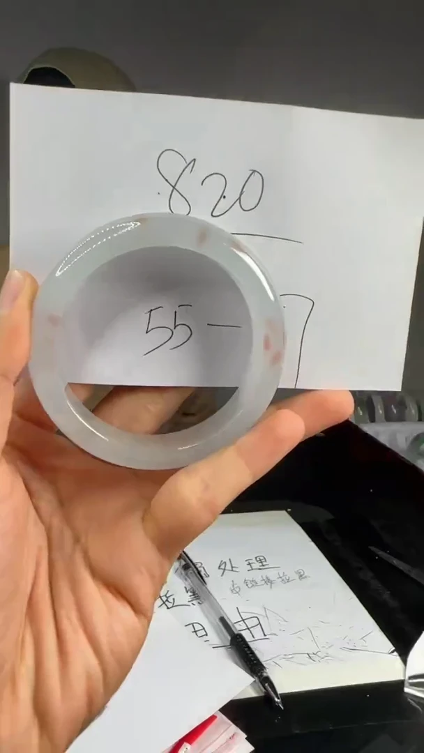 时尚缅料圆形美人镯