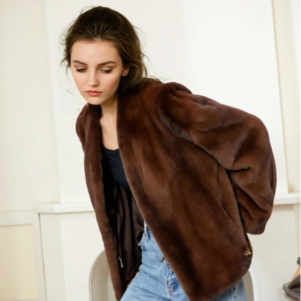 90044-65-L/M【姚姚推荐紫金短二水貂外套】