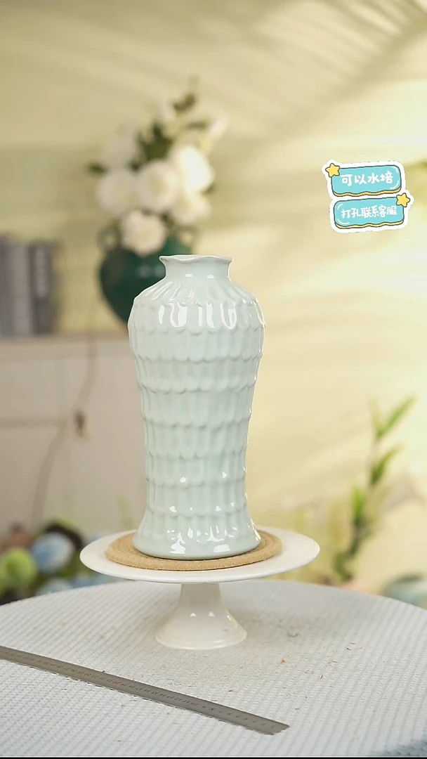 景德镇高温陶瓷花瓶摆件