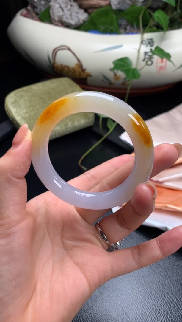 未镶嵌手镯翡翠1****瑶翡翠黄翡圆条