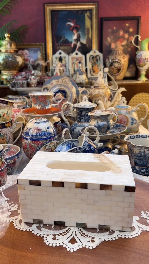 瓷游礼家居 纸巾盒