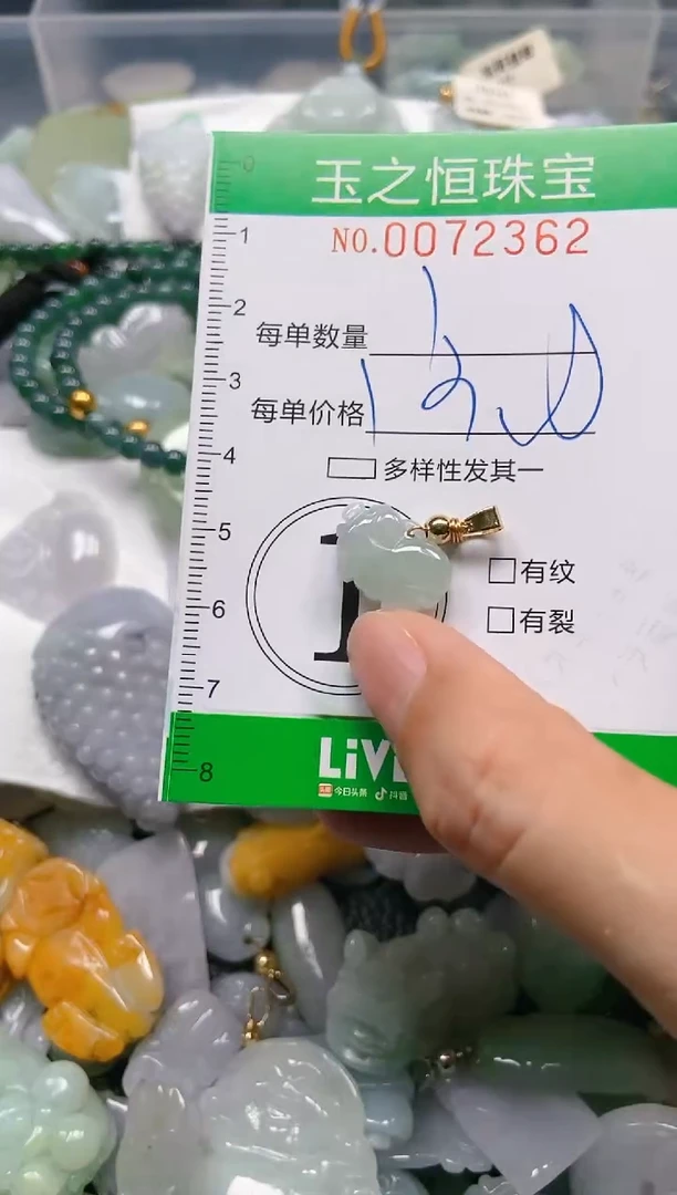 翡翠未镶嵌颈饰闪购0072362