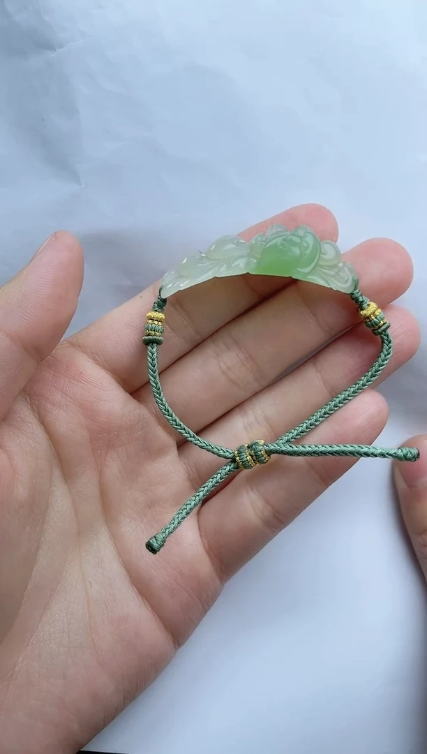 【闪购商品】和田玉手牌未镶嵌莲花kk