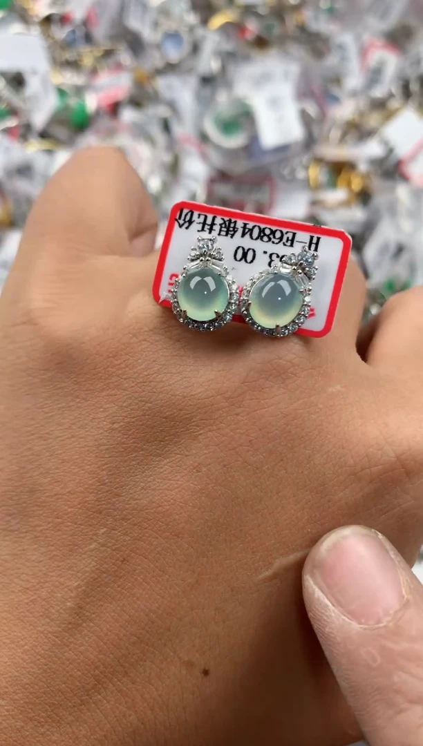 银S925镶嵌戒指翡翠C**o11-11-11---6